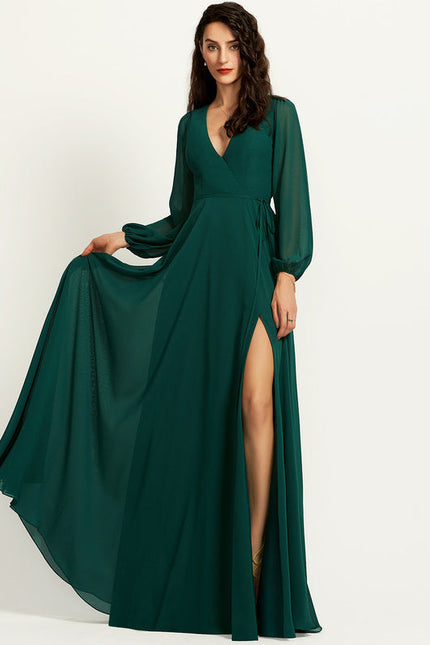 Robe Demoiselle Dhonneur Vert - gallery 3