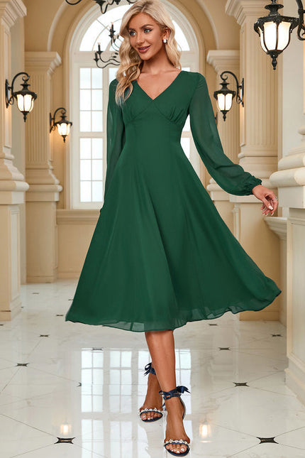 Robe De Demoiselle D'Honneur Vert Olive