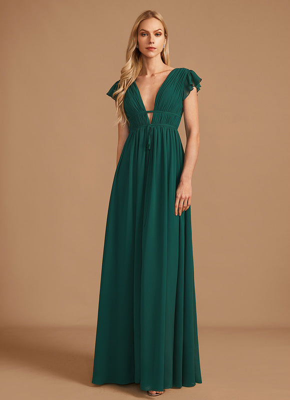 Robe Demoiselle Dhonneur Vert - gallery 4