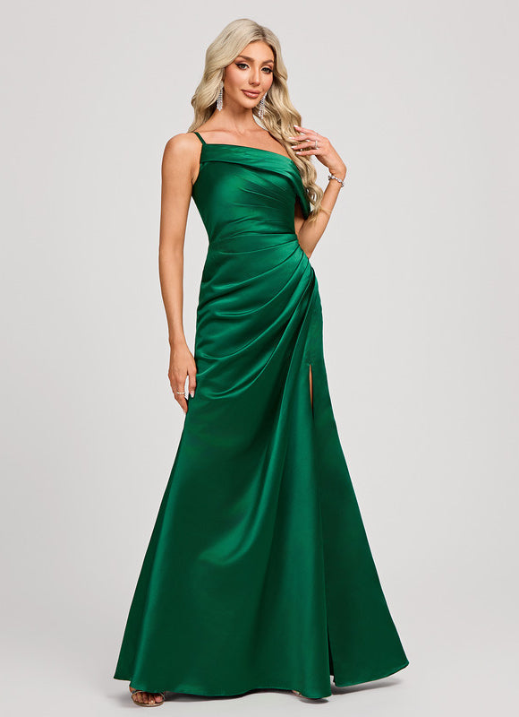 Robe Longue Sirene Verte - gallery 3