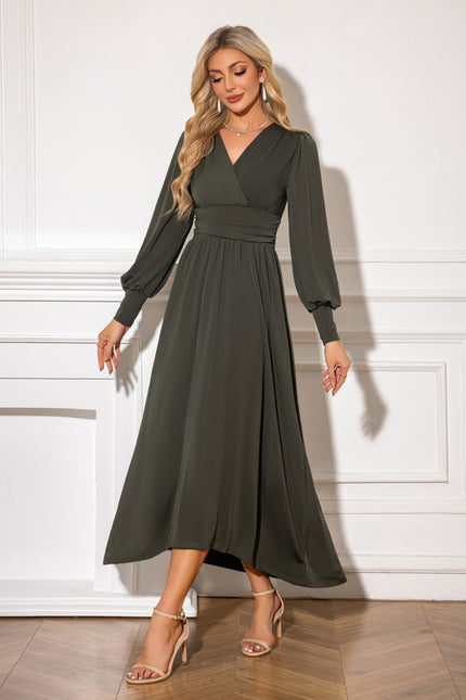 Robe Asymetrique Verte - gallery 6