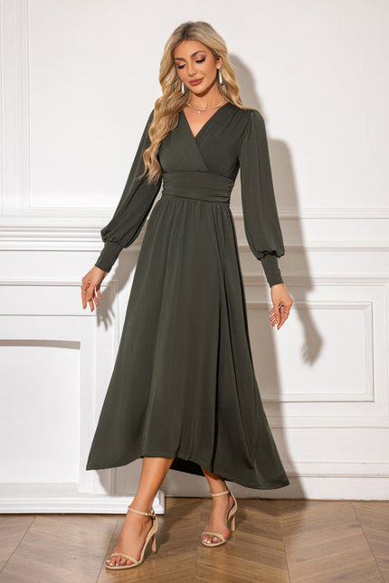 Robe Asymetrique Verte - gallery 6