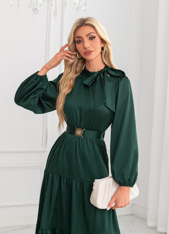 Robe Verte Midi - gallery 4