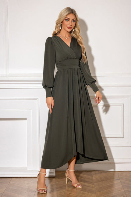 Robe Asymetrique Verte - gallery 5