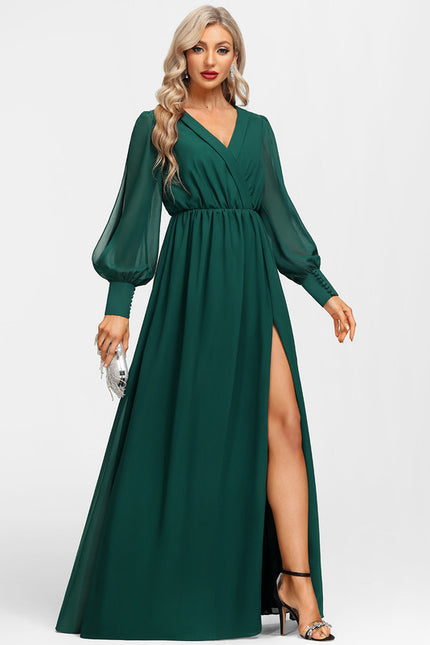 Robe Verte Longue Soiree