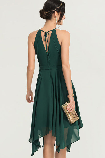 Robe Longue Vert Émeraude Chic - gallery 4