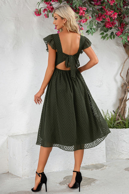 Robe Verte Mousseline - gallery 1