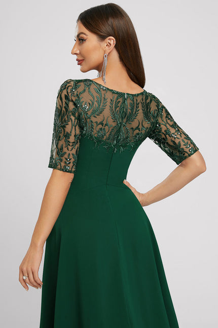 Robe Verte De Soiree - gallery 4