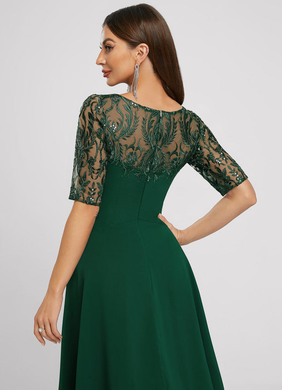 Robe Verte De Soiree - gallery 4