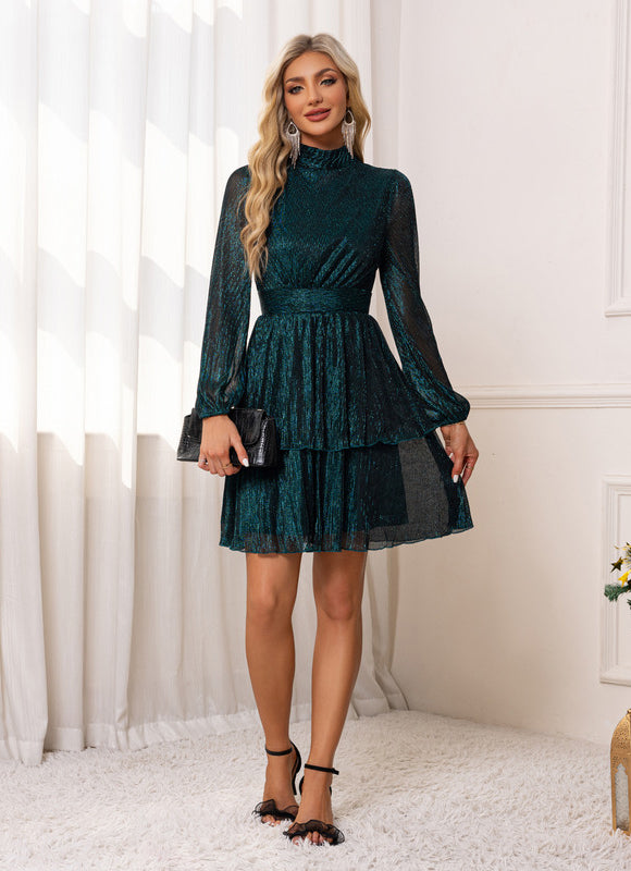 Robe Longue Verte Lili Et Lala - gallery 2