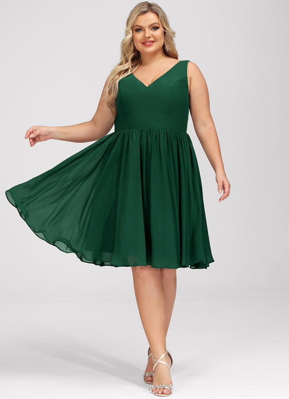 Robe Cocktail Vert Menthe - gallery 8