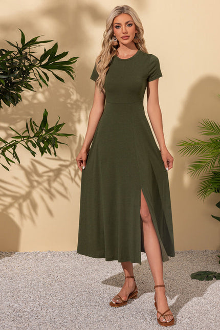Robe Vert Sapin Femme - gallery 3