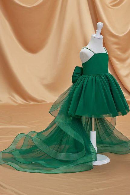 Robe Ceremonie Fille Vert D'Eau - gallery 7