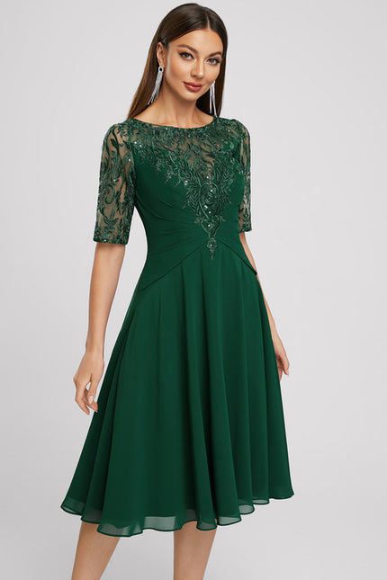 Robe Verte De Soiree - gallery 2
