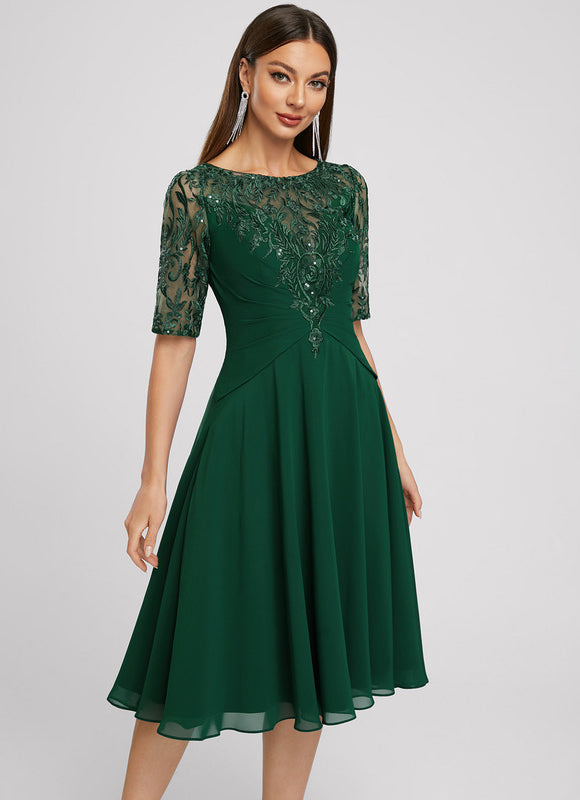Robe Verte De Soiree - gallery 2