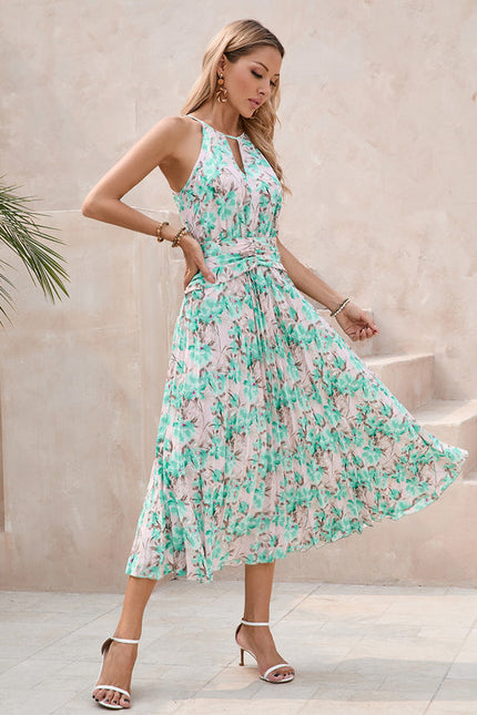 Robe Midi Verte - gallery 2