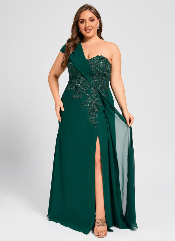Robe De Soirée Vert D'Eau - gallery 9