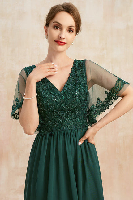 Robe Mere De La Mariee Verte - gallery 1