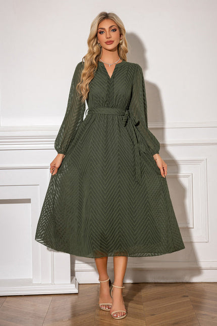 Robe De Demoiselle D'Honneur Vert Olive - gallery 6