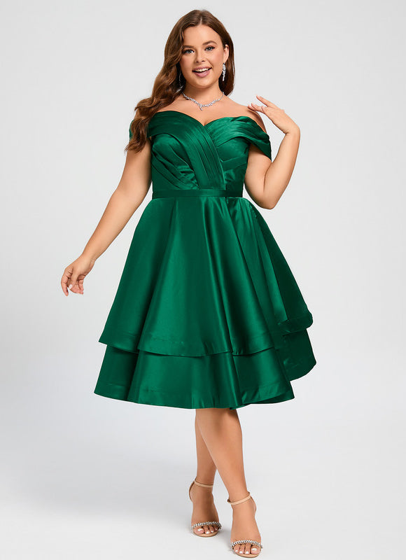 Robe Trapeze Verte - gallery 8