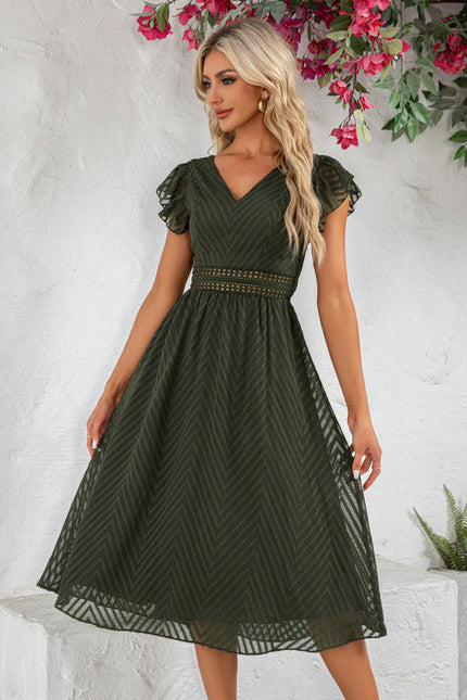 Robe Verte Mousseline