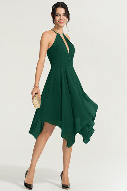 Robe Longue Vert Émeraude Chic