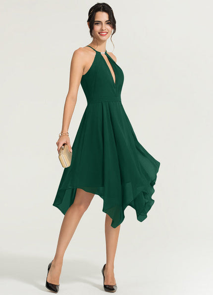 Robe Longue Vert Émeraude Chic
