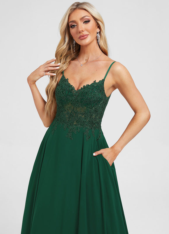 Robe Fendue Verte - gallery 3