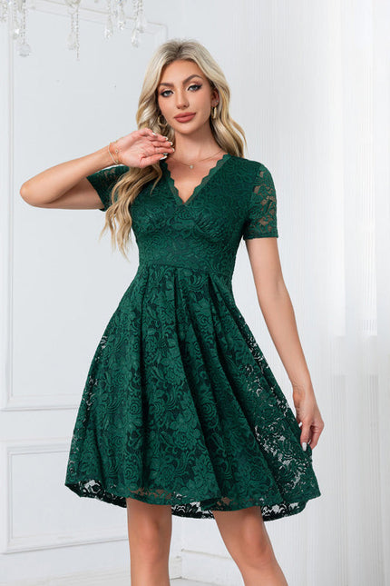 Robe Verte Bretelle