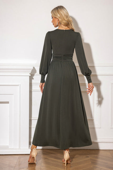 Robe Asymetrique Verte - gallery 1