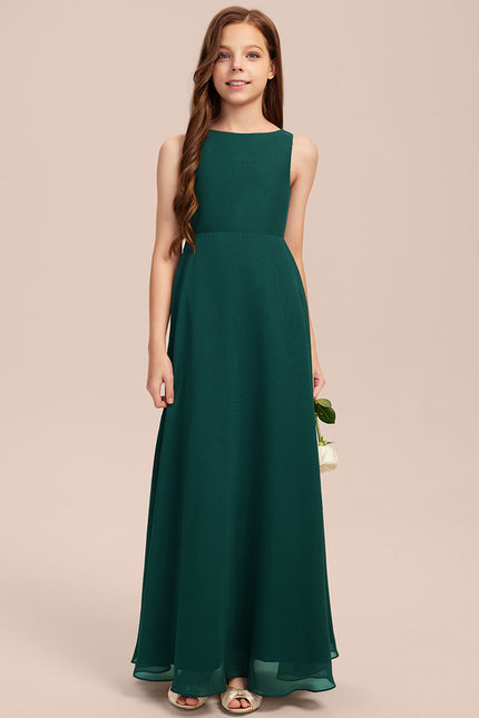 Robe Demoiselle D'Honneur Chic Émeraude - gallery 9
