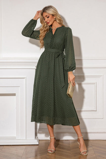 Robe De Demoiselle D'Honneur Vert Olive - gallery 3
