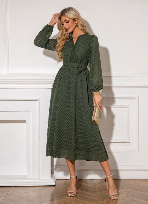 Robe De Demoiselle D'Honneur Vert Olive - gallery 3