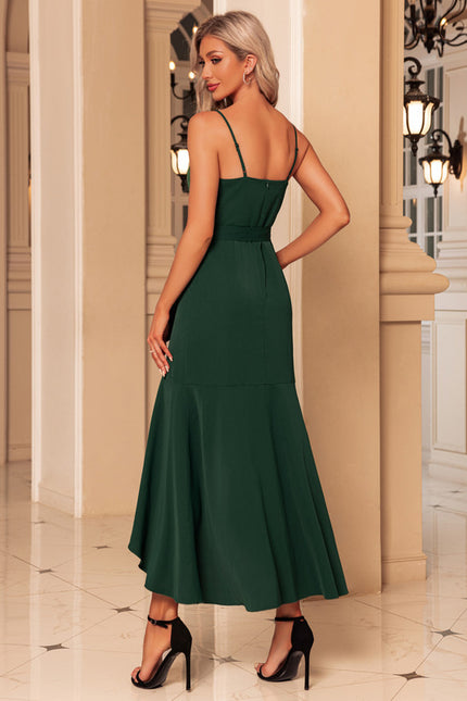 Robe Longue Vert Foncé Mariage - gallery 5