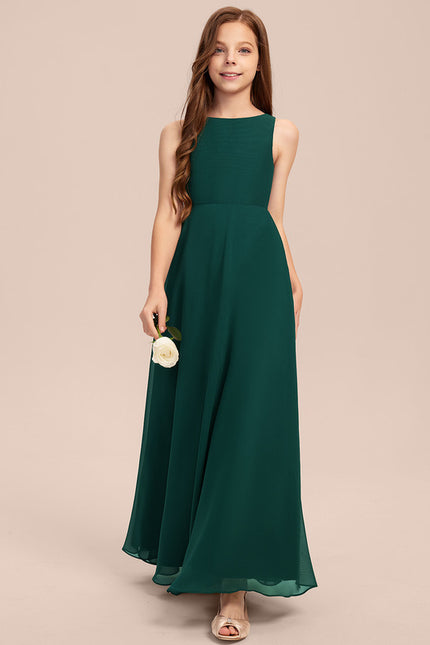 Robe Demoiselle D'Honneur Chic Émeraude - gallery 7