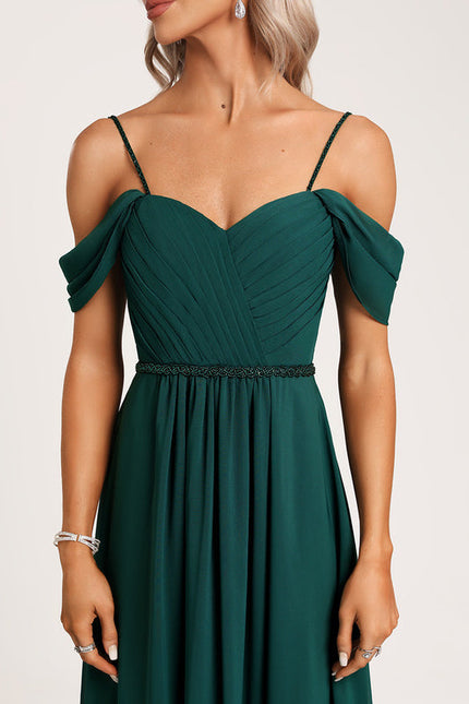 Robe Élégante Décolleté Épaule Ouverte - gallery 4