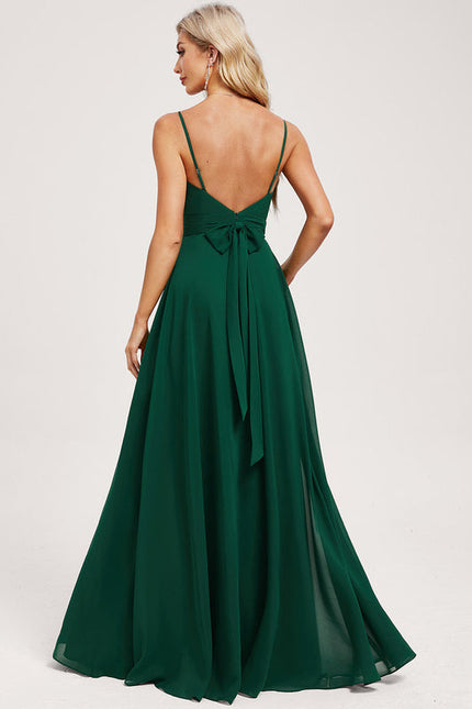 Robe Demoiselle Dhonneur Vert - gallery 4