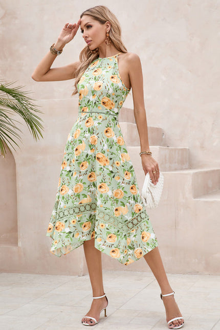 Robe Midi Verte - gallery 1