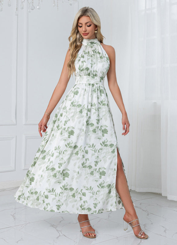 Robe De Mariée Blanche Et Verte - gallery 2