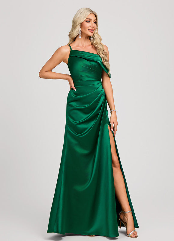 Robe Longue Sirene Verte - gallery 1