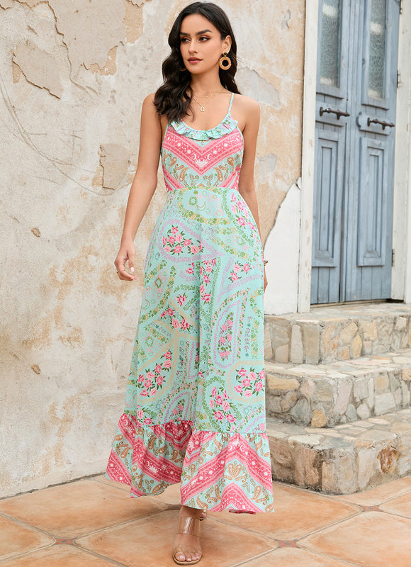 Robe Boheme Vert D'Eau - gallery 7
