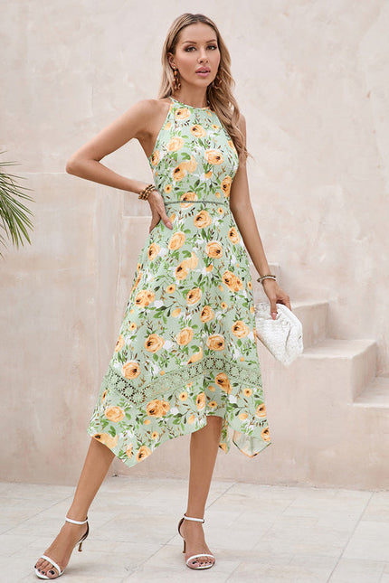 Robe Midi Verte - gallery 3