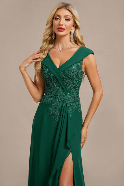 Robe De Soiree Vert - gallery 2