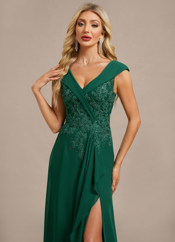 Robe De Soiree Vert - gallery 2