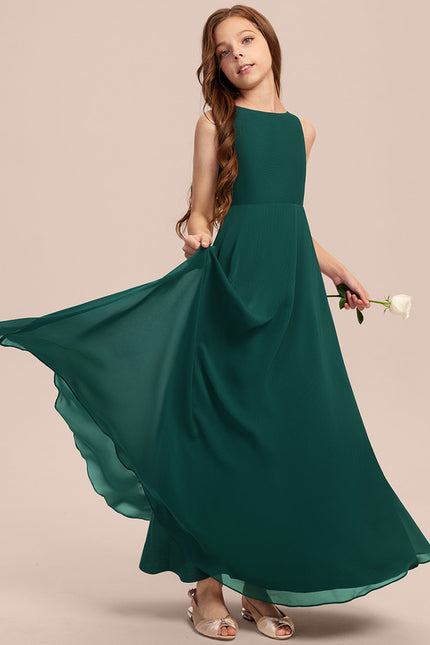 Robe Demoiselle D'Honneur Chic Émeraude - gallery 8