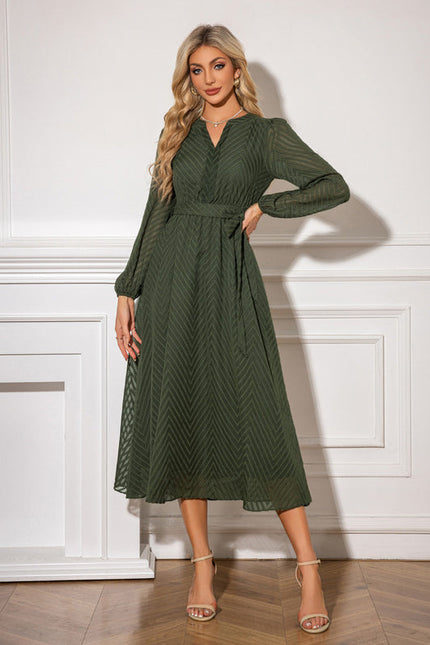 Robe De Demoiselle D'Honneur Vert Olive - gallery 4