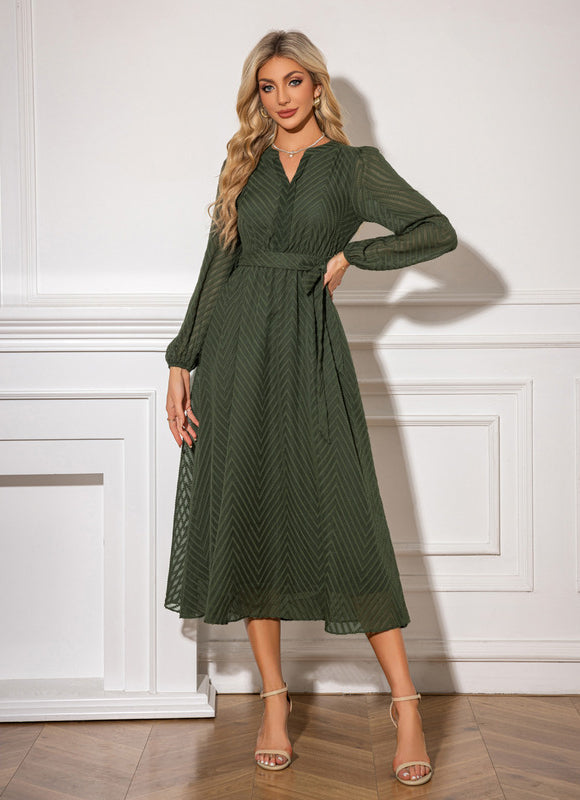 Robe De Demoiselle D'Honneur Vert Olive - gallery 4