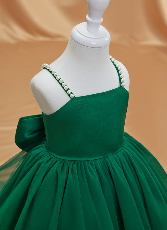 Robe Ceremonie Fille Vert D'Eau - gallery 1