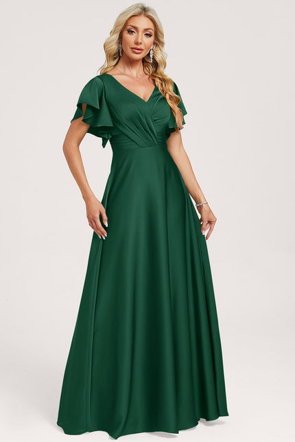 Robe Vert Foncé Mariage