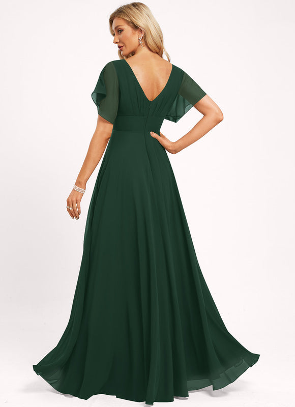 Robe Demoiselle Dhonneur Vert - gallery 4